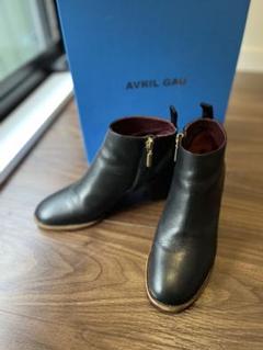AVRILGAU　ショート　サイドジップ　ブーツ　アブリルガウ　アブリルゴウ　袋 AVRILGAU ショート サイドジップ ブーツ アブリルガウ