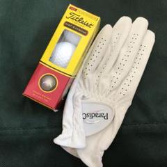 ゴルフボール グローブ セット titleist