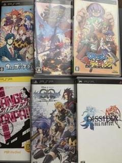 PSP ソフト まとめ売り ファイナルファンタジー キングダムハーツ など
