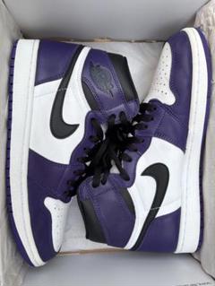 2025年最新】air jordan 1 コートパープルの人気アイテム - メルカリ