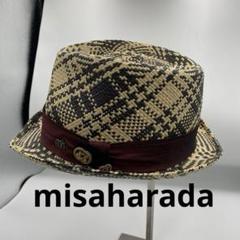 misaharada ミサハラダ　メンズ　パナマハット　イギリス製