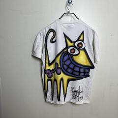 90s ◾️GARY HIRSCH ART グラフティー アートTシャツ