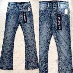 valabasas バラバサス スタックフレアスキニーデニム 30 新品