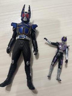 仮面ライダー ソフビ人形 フィギュアセット　ガタック　電王ネガフォーム 仮面ライダー ソフビ人形 フィギュアセット ガタック 電王ネガ