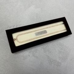 JAL機内販売 限定 MARUWA 養殖真珠ネックレス K18トップ丸和