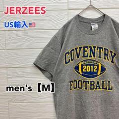 ●T474【US輸入】ジャージーズ Tシャツ グレー系 men's【M】