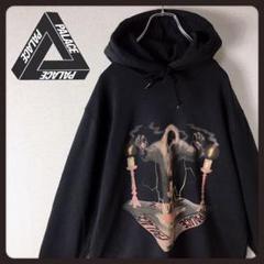 【美品】 パレス☆ビックロゴ入り肉厚 入手困難な完売品 パーカー