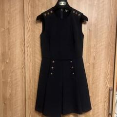 RED VALENTINO キャディテック Aラインミニドレス　38 ネイビー RED VALENTINO キャディテック Aラインミニドレス 38 ネイビー