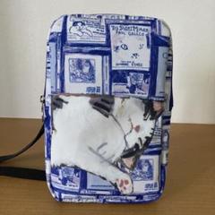 【新品・未使用】和Manhattaner's 猫プリントショルダー バッグ Manhattaner's マンハッタナーズ アベニュー ミニショルダー