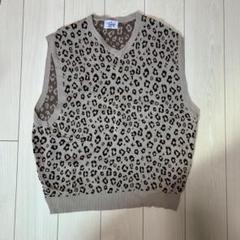 KEBOZ　keboz　ケボズ　レオパード柄ロンT　新品未使用　L BORDER L/S TEE