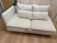 IKEA ソーデルハムンコンパクト+アームレスト付き+専用カバー セット