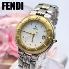 124Ａ　稼働品　純正ベルト　FENDIフェンディ　　メンズ　レディース　腕時計