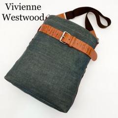 VivienneWestwood ウッド メッセンジャーバッグ デニムキャンバス 安価ファッション - VivienneWestwood ウッド メッセンジャー