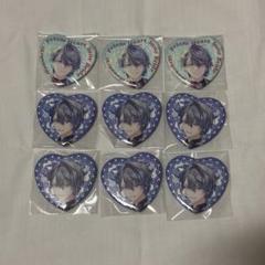 ①17点 小柳ロウ にじさんじ ジューンブライド ハート型缶バッジ にじさんじ 小柳ロウ ジューンブライド ジュンブラ ハート缶