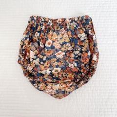 ハンドメイド　リバティ　ソープ　カボチャパンツ　ブルマ　70