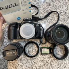 【一眼レフフルセット】MINOLTA α303Si＋レンズ3本＋ストロボ付 2025年最新】minolta 303siの人気アイテム - メルカリ