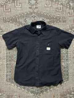 GANGSTERVILLE 刺繍シャツ 黒 GANGSTERVILLE TOPS – GLADHAND & Co.