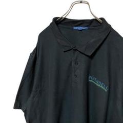 RIVENDELL PORTAUTHORITY 半袖ポロシャツ　ブラック 4XL