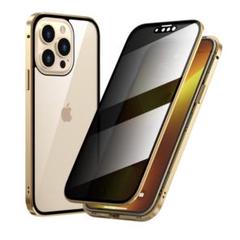 iphone13proゴールド覗き見防止ケース