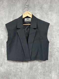 HINT habit nerd three パワーショルダーカットオフジレ