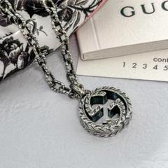 美品✨グッチ ネックレス アラベスク インターロッキング GG