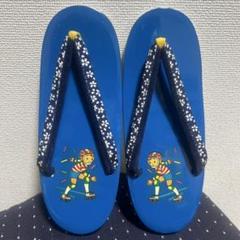 昭和レトロ　アンティークぽっくり下駄　21cm 平和屋本店□和装小物 ぽっくり下駄 こっぽり・おこぼ下駄 畳表