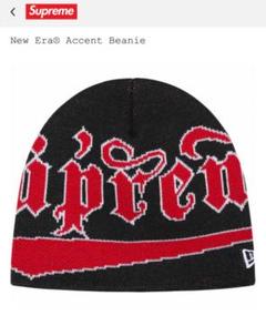 Supreme New Era® Accent Beanie ブラック
