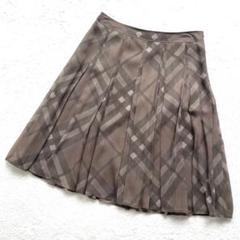 BURBERRYL LONDON ノバチェック プリーツスカート Aライン 40 BURBERRYL LONDON ノバチェック プリーツスカート Aライン 40