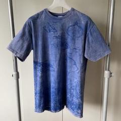 80s CRAZY SHIRTS クレイジーシャツ マップT 地図 ハワイ 染め