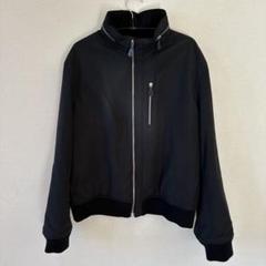 HERMES リバーシブル ジップアップ スタンドカラー ブルゾン