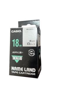 CASIO XR-18GWE テープカートリッジ 18mmのサムネイル