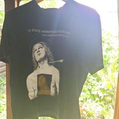 ビンテージ 90s～ HERMITAGE MUSEUM アートTシャツ 黒のサムネイル