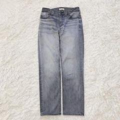【美品】 YANUK ヤヌーク ストレート デニム アネット 人気 牛革パッチ 美品】 YANUK ヤヌーク ストレート デニム アネット 人気 牛革