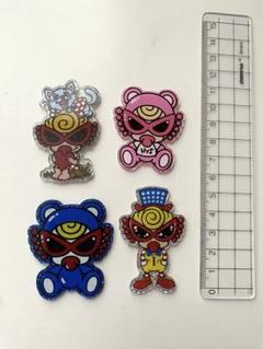 【SALE】ヒステリックミニ キラキラアクリルスタンド 4体セット　ヒスミニ