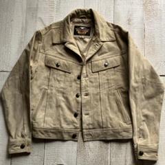 HARLEY DAVIDSON スウェード レザー トラッカージャケット S HARLEY DAVIDSON スウェード レザー トラッカージャケット S