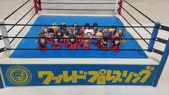 プロ格ヒーローズ46体　新日本プロレスリングセット 新日本プロレス プロ格ヒーローズ ディスプレイリング