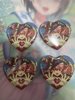 宝鐘マリン　ハート型缶バッジ　20個 ホロレーヴ ホロライブ Amazon | ホロラ ホロレーヴ 宝鐘マリン 兎田ぺこら ハート型缶