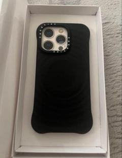 CASETiFY iPhoneウェーブシリコン16Pro MAXケース ブラック