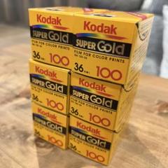 コダックゴールド100 フィルム36枚撮り7本＋おまけ コダック コダックゴールド100 36枚撮り ISO100 1箱（20本入