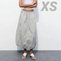 スペイン発送 ZARA プレーンニットミディスカート 上品グレー ZARA（ロングスカート）のフリマアイテム一覧