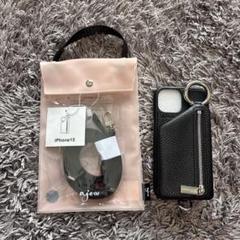 爆売り！ ajew メルカリ - ブラックレザーケース 15用 iPhone iPhoneアクセサリー