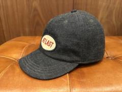 しんじ アットラスト AtLast ニュースペーパーボーイ キャップ 7 AT LAST デニムキャップ アットラスト atlast&co - メルカリ