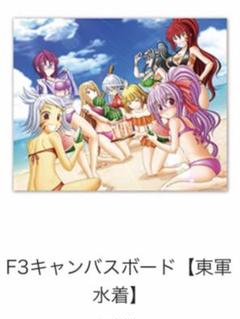 戦国乙女 ぱちくじ A賞 キャンパスボード【東軍水着】 - メルカリ