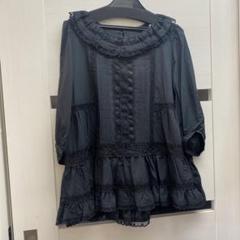 yukiemon ユキエモン ミルフィーユ シフォン ブラウス ミルク 美品