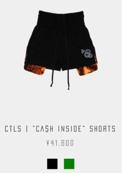 CVTVIST CA$H INSIDE SHORTS ブラック/オレンジのサムネイル