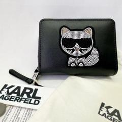 Karl Lagerfeld★牛革☆ハート型☆ラガーフェルド☆小銭入れ Karl Lagerfeld☆牛革☆ハート型☆ラガーフェルド☆小銭入れ