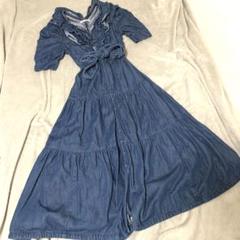 SNIDEL フリルデニムワンピース Size0新木優子 sweet 21SS