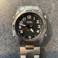 CASIO OVERLAND OAW-100 オーバーランド チタニウム 美品 CASIO OVERLAND OAW-100 オーバーランド チタニウム 美品