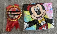 ディズニー　ミッキーマウス 誕生日ぬいぐるみ　バッジ付き2016