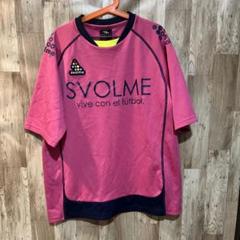 サイズＳ svolme ピンク ユニフォームシャツ背番号4